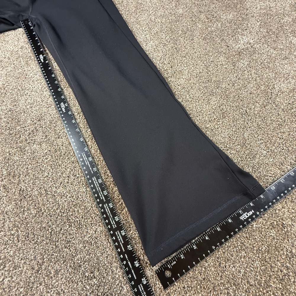 2 Pair Spyder Active Womens Black Leggings Pants Large Flare Bootcut and Skinny - Picture 5 of 13